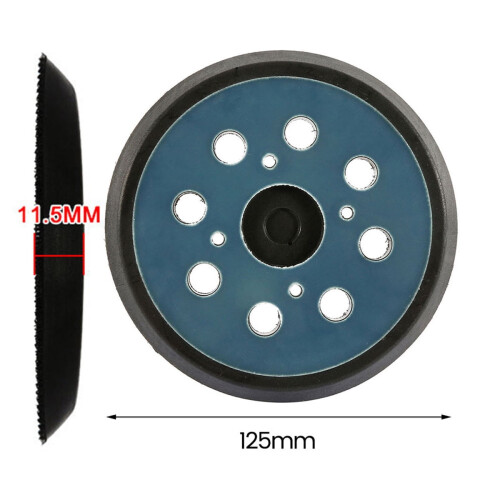 Sanding Disc Pad 5 Inch 8-Hole Hook-and-Loop Backing Pad 1