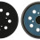 Sanding Disc Pad 5 Inch 8-Hole Hook-and-Loop Backing Pad 5