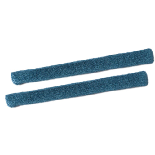 Eyeglasses Temple Tips Sleeve Soft Navy Blue 2 Pieces 1