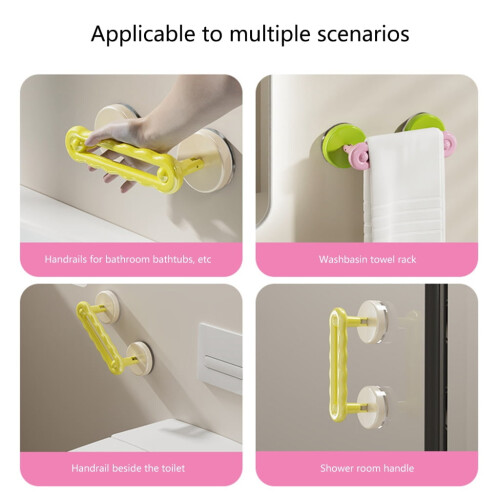 Suction Cup Glass Door Handrail Nonslip 1 Pack 1
