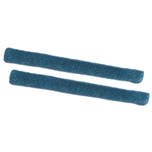 Eyeglasses Temple Tips Sleeve Soft Navy Blue 2 Pieces 2