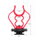Universal Microphone Shock Mount Cold Shoe Adapter ABS 4