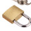Copper Padlock with Keys 20mm for Luggage and Lockers 5
