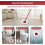 O-Cedar Compatible Microfiber Spin Mop Cloths 4 Pack 5