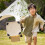 JINGT Portable Folding Stool White Extra Large 6