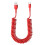 USB to USB-C Coiled Retractable Charging Cable 5A Fast 2