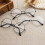 Vintage Round Metal Eyeglass Frames Silver 5