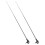 Motorcycle Handlebar Flag Pole Mount 2pcs 4