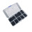 Nylon Flat Washers Assorted Sizes 500 pcs Black 5