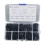 Nylon Flat Washers Assorted Sizes 500 pcs Black 7