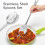 Stainless Steel Cooking Spoons Set 4-Piece 6