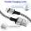 iPhone snabbladdningskabel USB-A till Lightning 90 cm + 3 portar 8