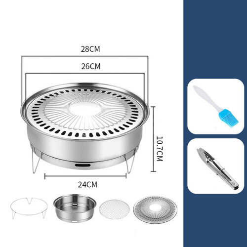 Stainless Steel Portable Tabletop BBQ Grill 1