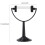 Optical Glass Triangular Prism Stand for Physics Light 4