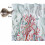 Coastal Coral Kitchen Curtains and Valances Set with 5