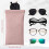 Glasses Case Leather Soft Squeeze Top 5 Pack 4