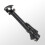 Bicycle Folding Handlebar Stem Aluminum Black Adjustable 2