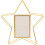 Metal Picture Frame Square Golden Modern 50 pcs 6