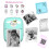 Portable Mini Thermal Inkless Bluetooth Printer HD for 4