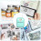 Portable Mini Thermal Inkless Bluetooth Printer HD for 5