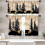 Farmhouse Cabin Curtain Valance Rustic Bear Design Brown 2