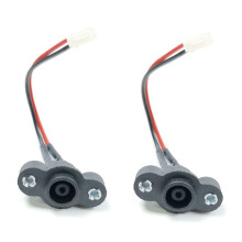 2X for ES1 ES2 ES3 ES4 Electric Scooter Controller Charging Port Power Cord Port Built-in Battery Charging Port