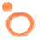 Orange Smooth PU Round Belt High Tensile Strength 10m 7