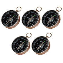 5X Pocket Compass Hiking Scouts Camping Walking Survival Aid Guides