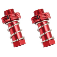 2X Metal Servo Saver Tube with Clamping Nut for Arrma 1/8 Kraton Senton Talion Typhon 1/7 Infraction Mojave