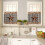 Rustic Kitchen Curtains Valance and Tiers Set Red Buffalo 4