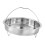 Stainless Steel Steamer Basket with Handle 24 cm 5