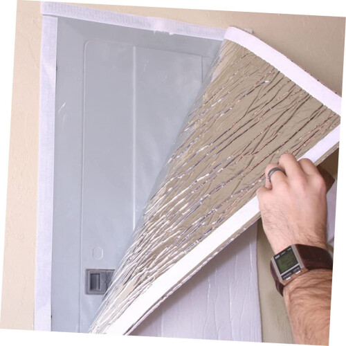 Attic Fan with Magnetic Seal Ceiling Shutter 129x129 cm 1
