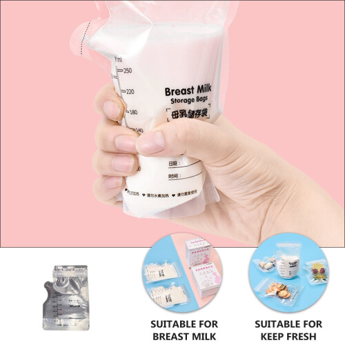 Breast Milk Storage Bags with Spout 30pcs 1