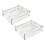 2X Caja Recinto Estuche Transparente para   R3 1
