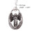 Angel Wing Pendant Necklace Copper Religious Charm 6