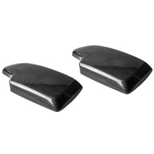 2X Carbon Fiber Center Console Armrest Panel Cover Trim for- 3 3GT 4 Series E90 F30 F31 F34 F32 F36 F34 2013-2019