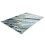 Square Area Rug Retro Abstract Design Washable Non-Slip 6