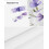 Μωβ ακουαρέλα floral βαλάντιο για κουζίνα, μπάνιο, υπνοδωμάτιο 7
