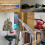 Heavy-Duty Garage Hook Rack for Ladders and Bicycles 7