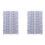 2X Breadboard Experiment Board Breadboard 400 Contacts 1