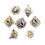 Dragon Eye Dice for Tabletop RPG Game Set 8