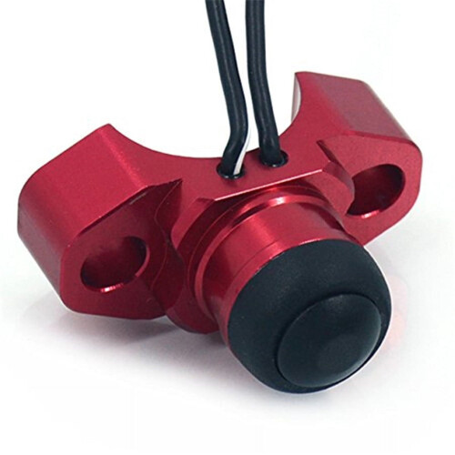 CNC Motorcycle Engine Stop Start Kill Switch Button 2