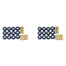 2X Vordere Untere Feder + Vordere Obere A-Arm-Aufhängung für Club Car Buchsen-Kits, Ersatzbuchsen 1016346,1016349,1016350,Blau
