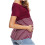 Maternity Top Solid Color Stripe Short Sleeve 6