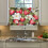 Red Fruit Strawberry Kitchen Curtains 24 Inch Short Tier 2 5