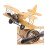 Retro Airplane Model Vintage Biplane Decor 1 Piece 7
