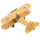 Retro Airplane Model Vintage Biplane Decor 1 Piece 8