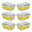 Raindrops Aluminum Foil Food Containers with Lids 6 Pack 7