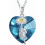 Frog Necklace in 925 Sterling Silver with Birthstone Crystal 6