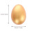Wooden Simulation Easter Eggs 2.3 Inch Solid 10 Pack 5